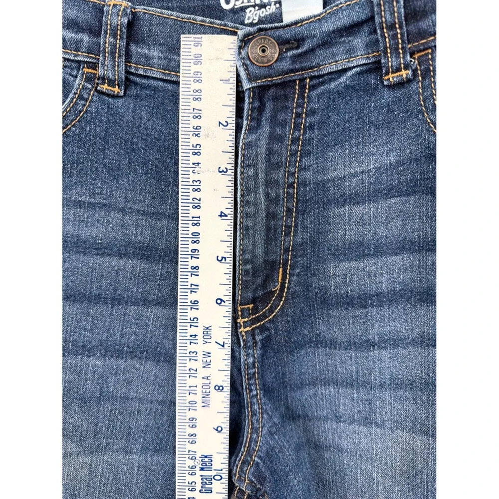OshKosh Bgosh Classic Straight Leg Jeans Medium Wash Blue Denim Boys Size‎ 14R